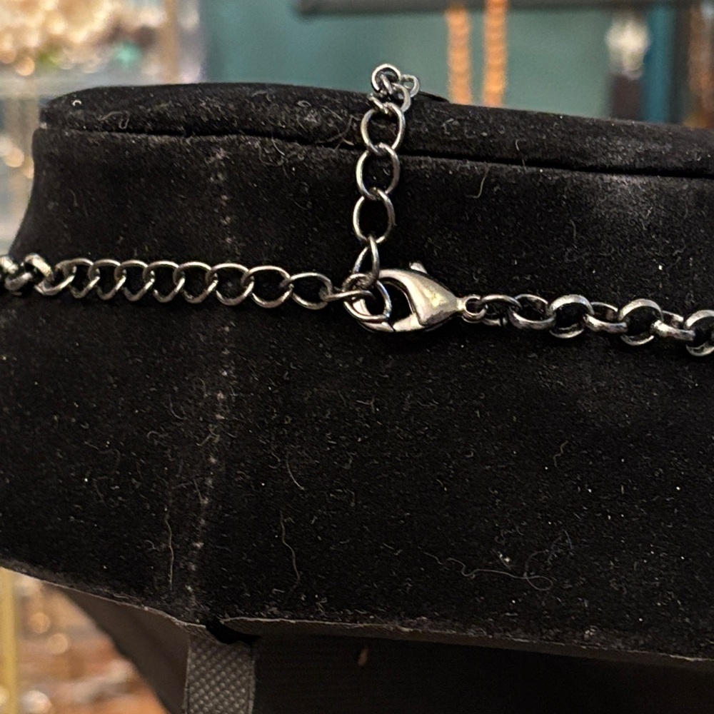 Coldwater Creek Statement Necklace Nature Inspired Branches & Berries Fall Color - Picture 4 of 5
